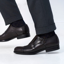 Carica l'immagine nel visualizzatore di Gallery, Straight cap monk strap dark brown