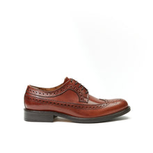 Carica l'immagine nel visualizzatore di Gallery, Long wing tip derby tan brown