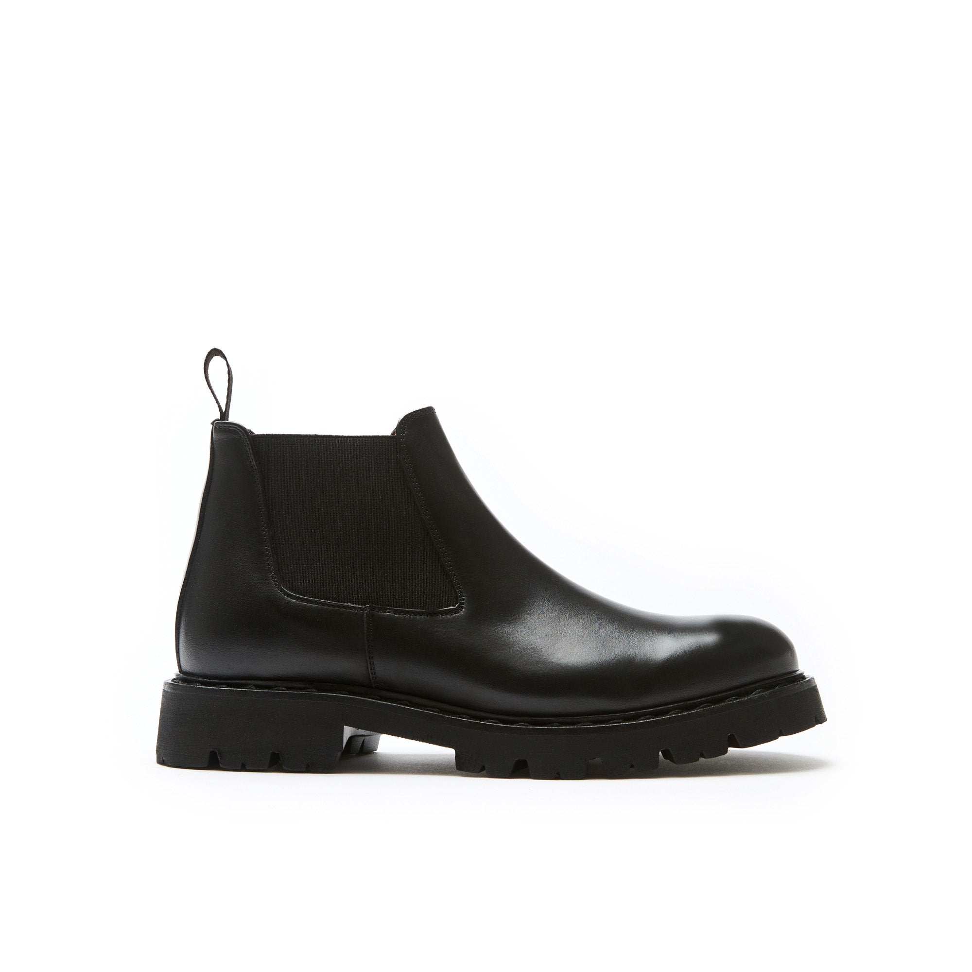 Stivaletti Chelsea Da Uomo In Pelle Crostata, Stile Western Casual, Suola In Gomma, Comodi Per Ogni Giorno, Slip-on