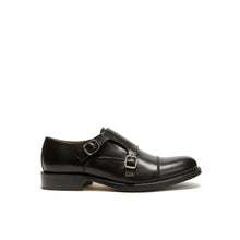 Carica l'immagine nel visualizzatore di Gallery, Straight cap monk strap black