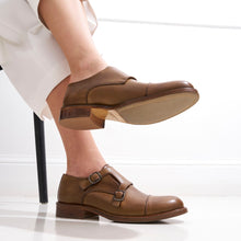 Carica l'immagine nel visualizzatore di Gallery, Straight cap monk strap kaki