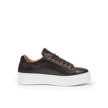 Load image into Gallery viewer, Classic lace-up sneaker dark brown