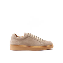 Load image into Gallery viewer, Classic lace-up sneaker taupe