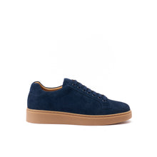 Load image into Gallery viewer, Classic lace-up sneaker navy