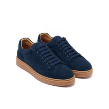 Load image into Gallery viewer, Classic lace-up sneaker navy