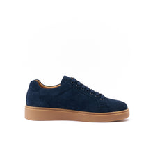 Load image into Gallery viewer, Classic lace-up sneaker navy