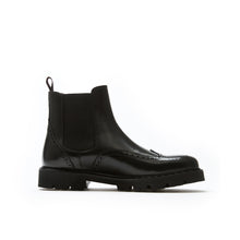 Charger l'image dans la galerie, Wing tip Chelsea boot black