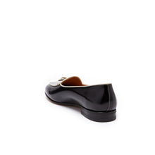 Load image into Gallery viewer, Bow loafer black