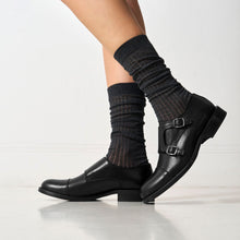 Carica l'immagine nel visualizzatore di Gallery, Straight cap monk strap black
