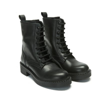Carica l'immagine nel visualizzatore di Gallery, Derby lace-up boot black