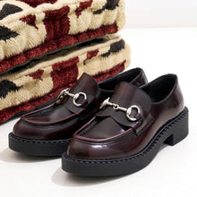 Load image into Gallery viewer, Bit loafer bordeaux