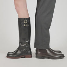 Carica e avvia il video nel visualizzatore di galleria, High tublular boot black