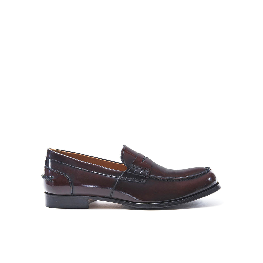 Penny loafer bordeaux