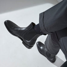 Charger l&#39;image dans la galerie, Wing tip chelsea boot black
