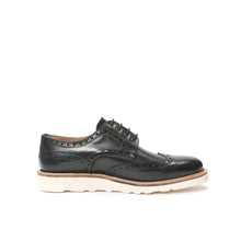 Load image into Gallery viewer, Wing tip derby black
