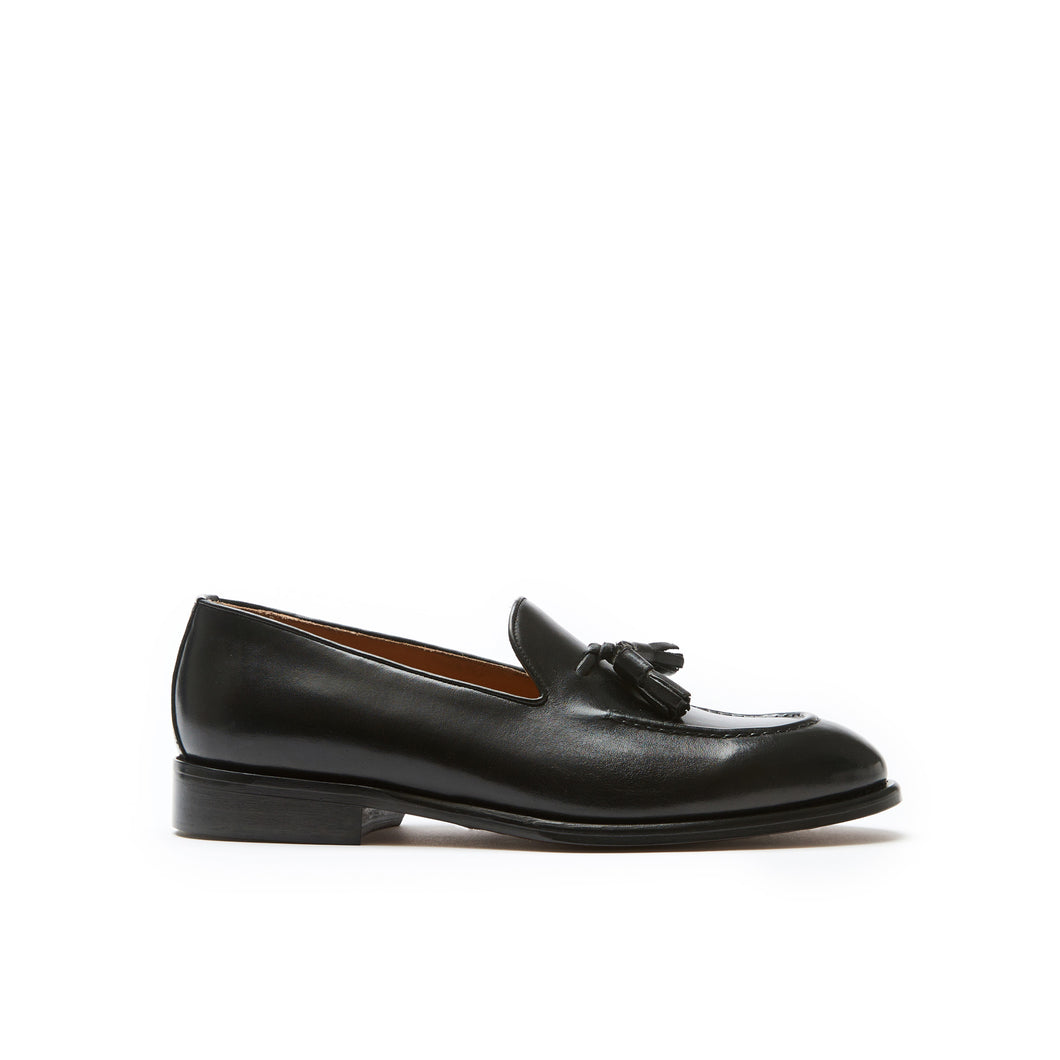 Tassel loafer black