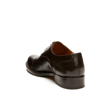 Load image into Gallery viewer, Straight cap oxford dark brown
