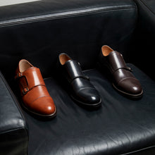 Carica l&#39;immagine nel visualizzatore di Gallery, Straight cap monk strap black
