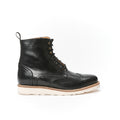 WING TIP DERBY BOOT BLACK