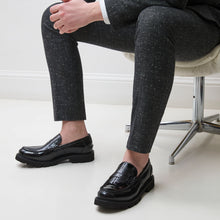 Load image into Gallery viewer, Penny loafer black
