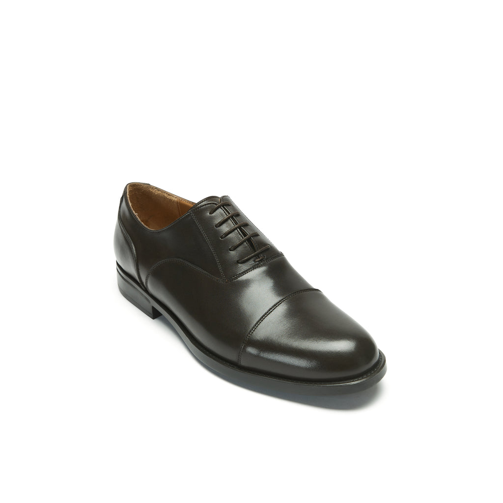 STRAIGHT CAP OXFORD DARK BROWN