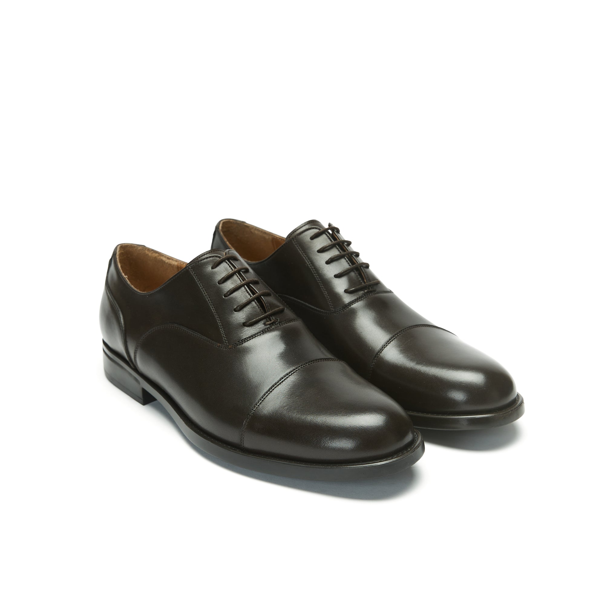 STRAIGHT CAP OXFORD DARK BROWN