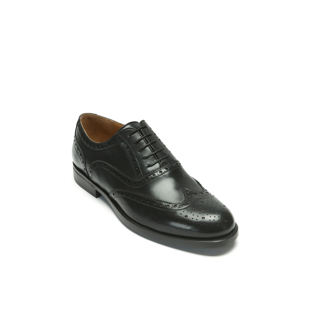 WING TIP OXFORD BLACK