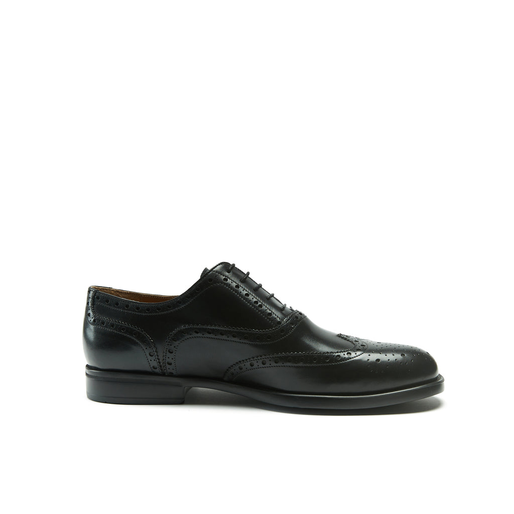 WING TIP OXFORD BLACK