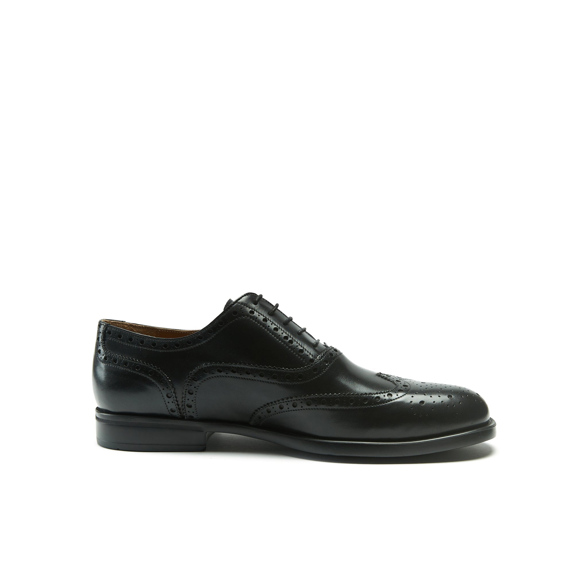 WING TIP OXFORD BLACK