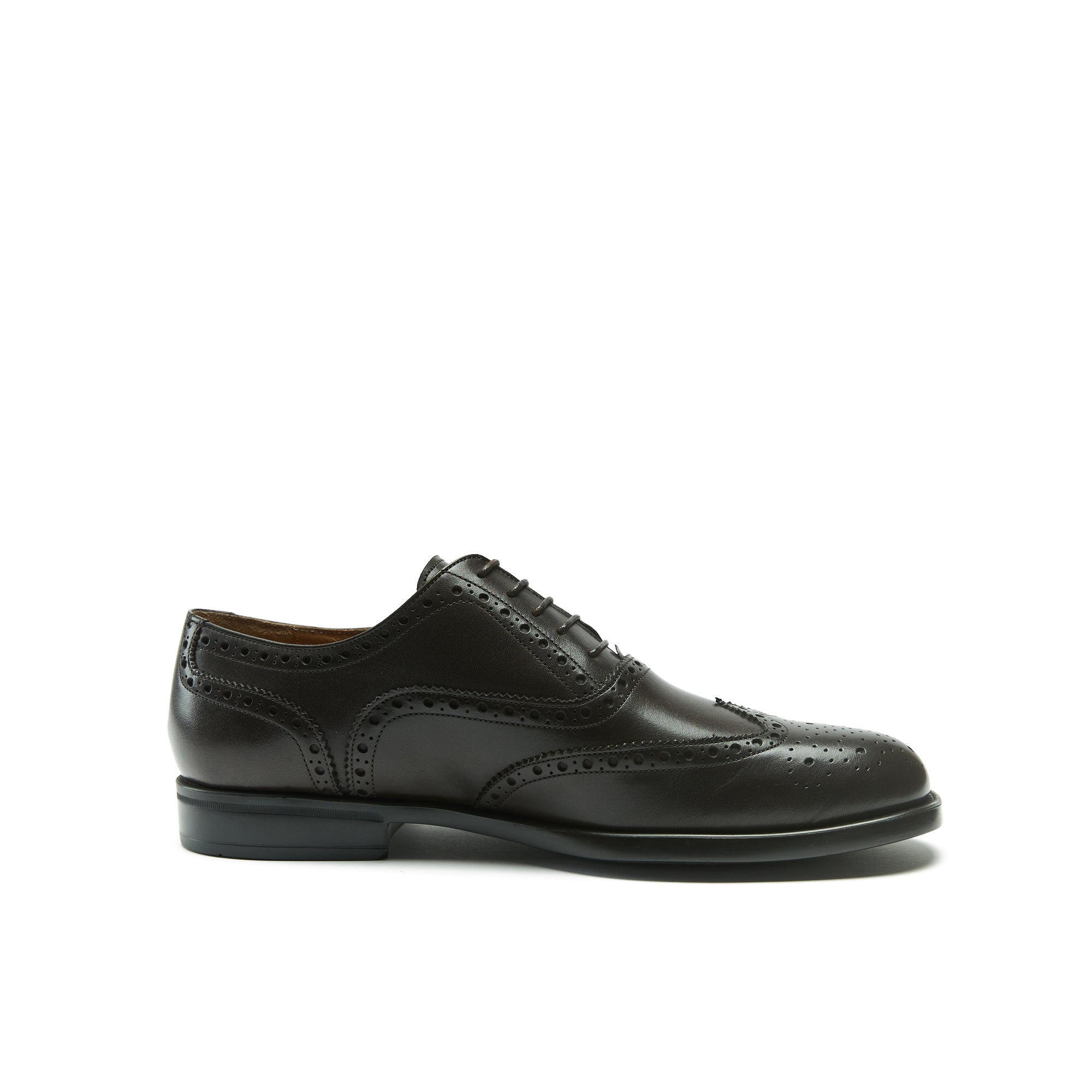 WING TIP OXFORD DARK BROWN