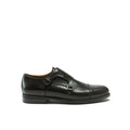 STRAIGHT CAP MONK STRAP DARK BROWN