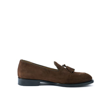 Load image into Gallery viewer, Tassel loafer dark brown
