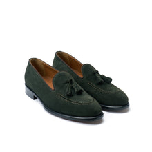 Carica l&#39;immagine nel visualizzatore di Gallery, Tassel loafer forest green
