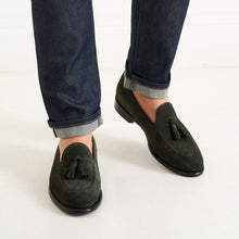 Carica l&#39;immagine nel visualizzatore di Gallery, Tassel loafer forest green
