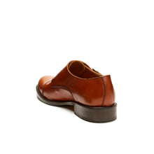 Carica l&#39;immagine nel visualizzatore di Gallery, Straight cap monk strap tan brown
