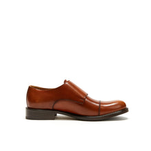 Carica l&#39;immagine nel visualizzatore di Gallery, Straight cap monk strap tan brown
