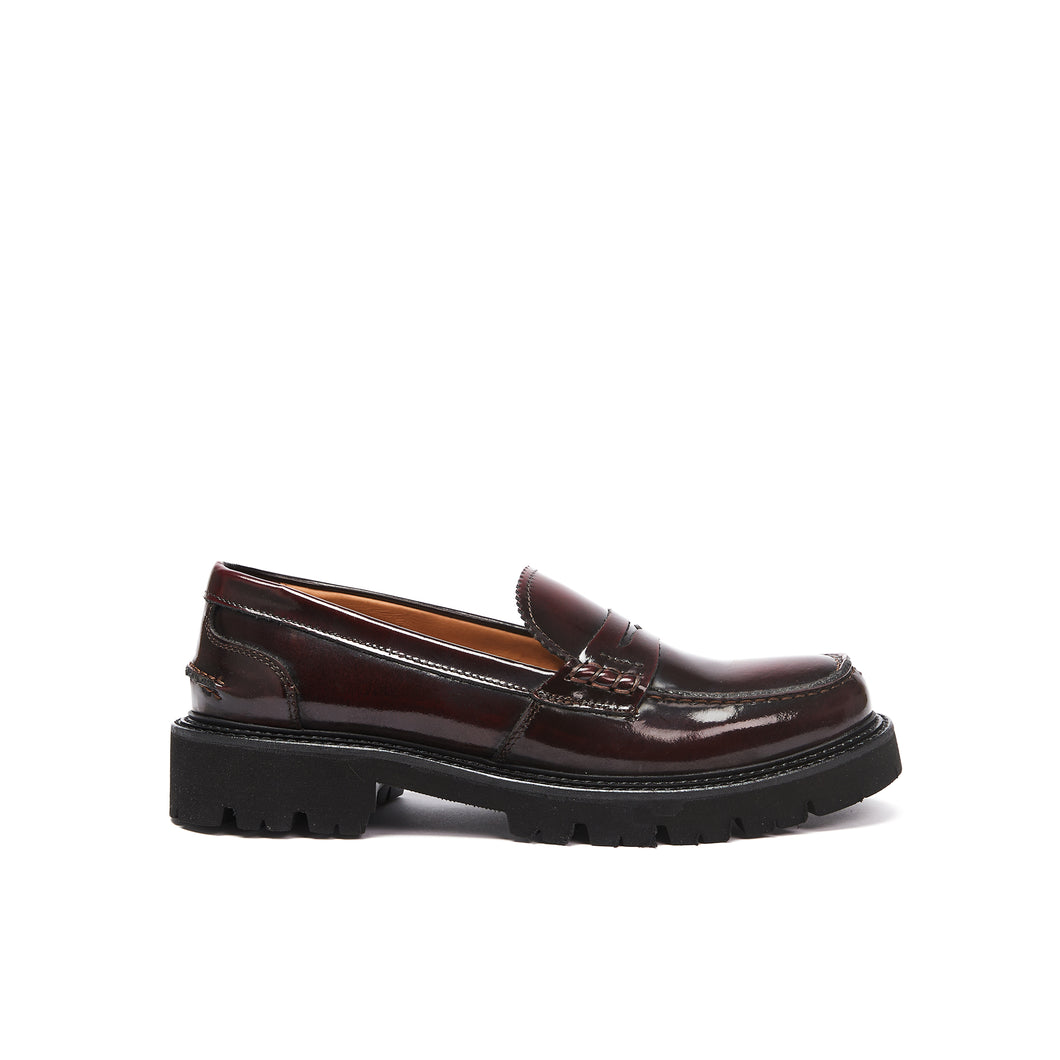 Penny loafer bordeaux