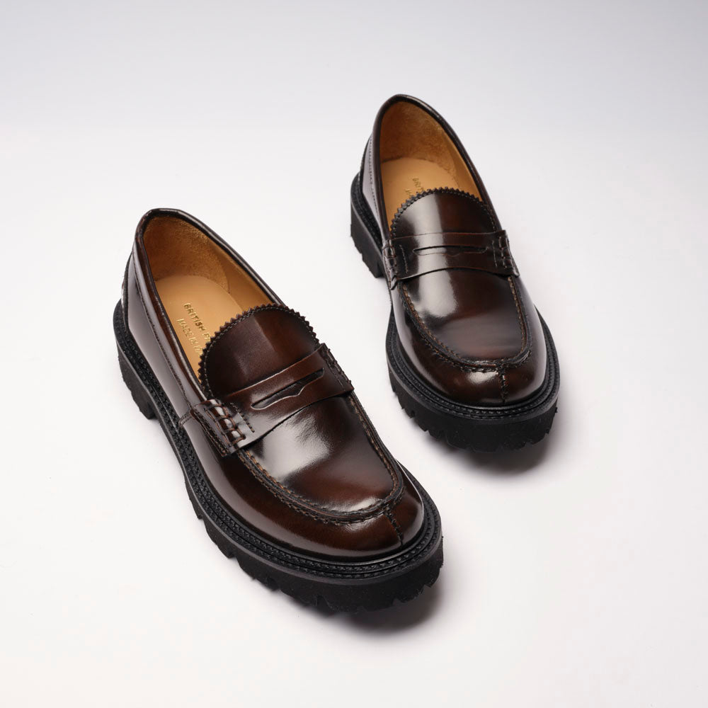 靴 GENTIQUE PENNY LOAFER BORDEAUX GENTIQUE PENNY LOAFER BORDEAUX