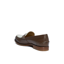 Charger l&#39;image dans la galerie, Penny loafer brown and cream
