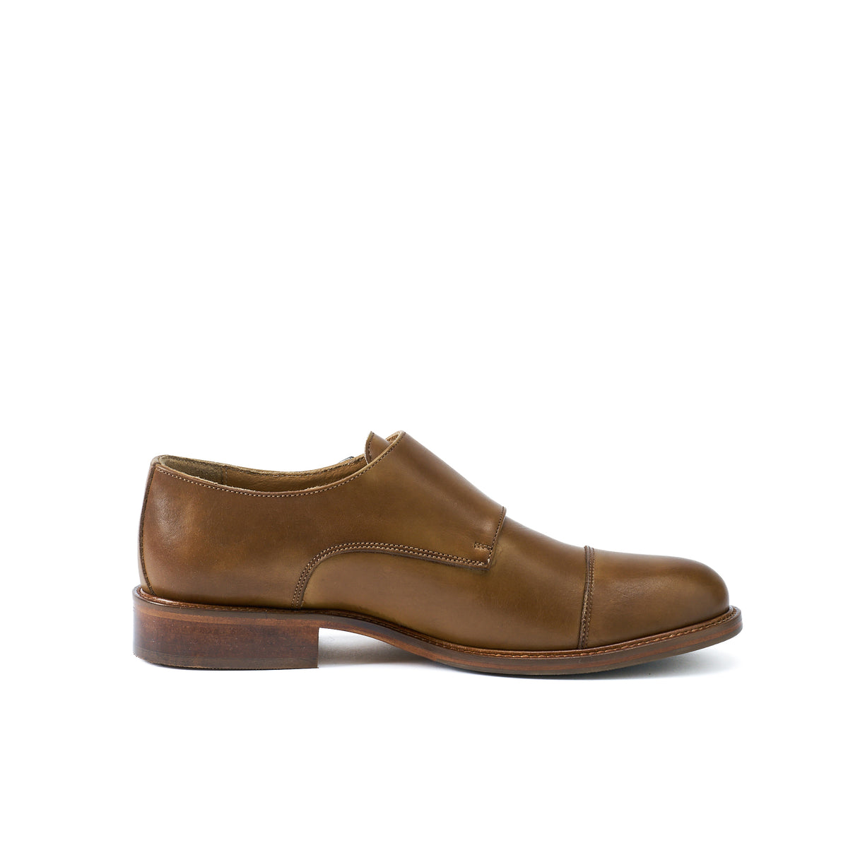 STRAIGHT CAP MONK STRAP KAKI