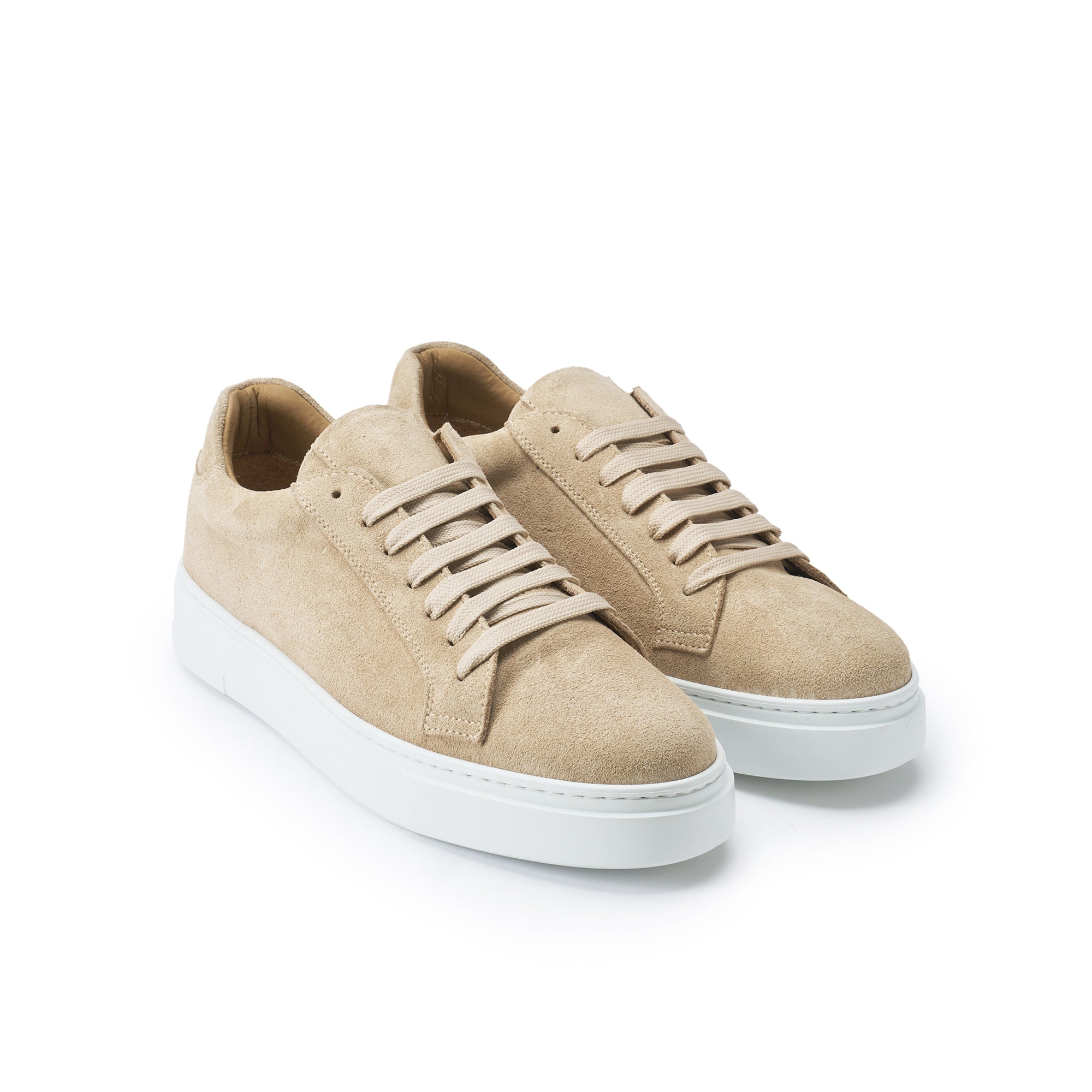 CLASSIC LACE-UP SNEAKER BEIGE