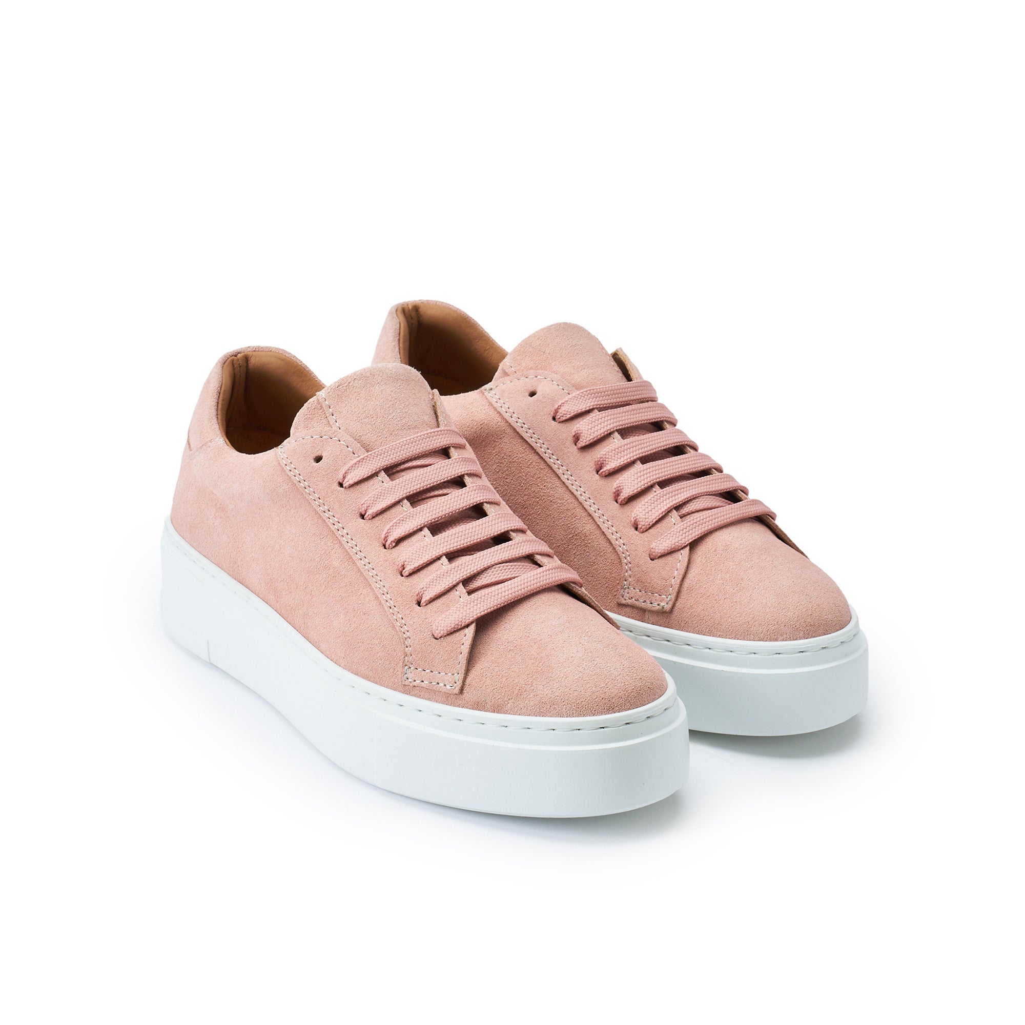 CLASSIC LACE-UP SNEAKER ROSE