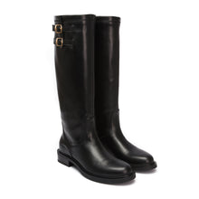 Load image into Gallery viewer, High tublular boot black
