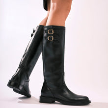 Load image into Gallery viewer, High tublular boot black
