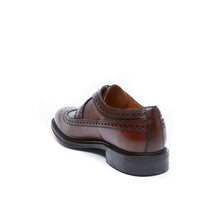 Carica l&#39;immagine nel visualizzatore di Gallery, Goodyear long wing tip derby mahogany brown
