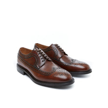 Carica l&#39;immagine nel visualizzatore di Gallery, Goodyear long wing tip derby mahogany brown
