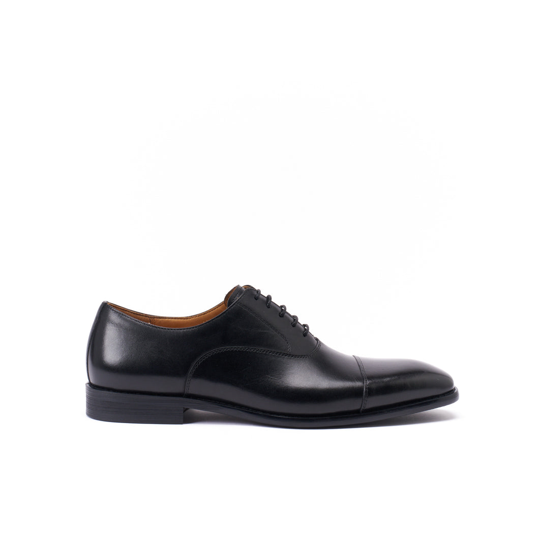 Straight cap oxford black