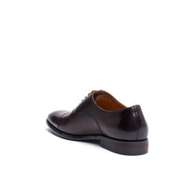 Load image into Gallery viewer, Straight cap oxford dark brown
