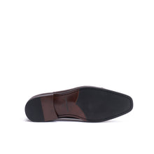 Load image into Gallery viewer, Straight cap oxford dark brown
