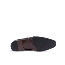 Charger l&#39;image dans la galerie, Straight cap monk strap dark brown
